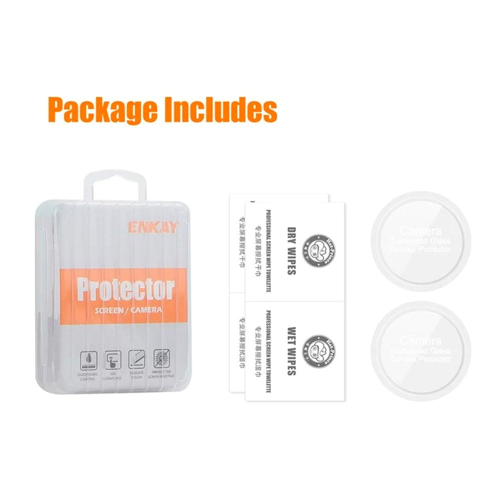 Xiaomi Watch S4 Sport - ENKAY Skjermbeskytter Glass 0,2 mm - 2 stk - Gjennomsiktig