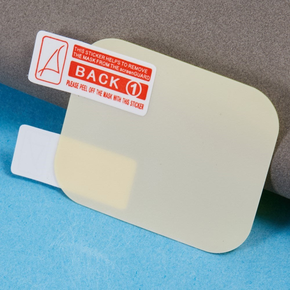 Apple Watch 10 (46 mm) skjermbeskytter - Fleksibel film - 2 deler - Gjennomsiktig