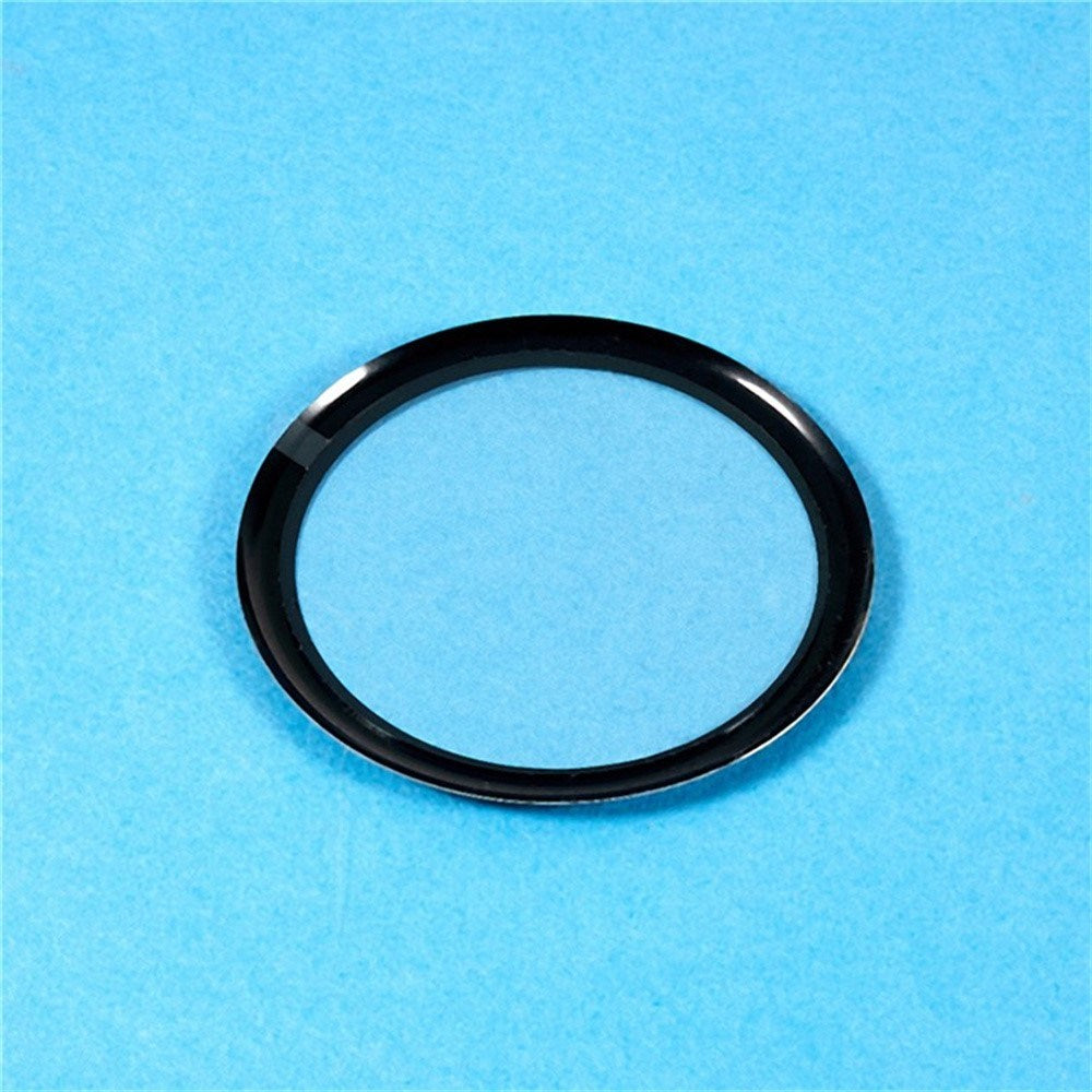 Samsung Galaxy Watch 8 (40mm) Skærmbeskyttelse - Hård Plastik - Gennemsigtig / Sort Kant