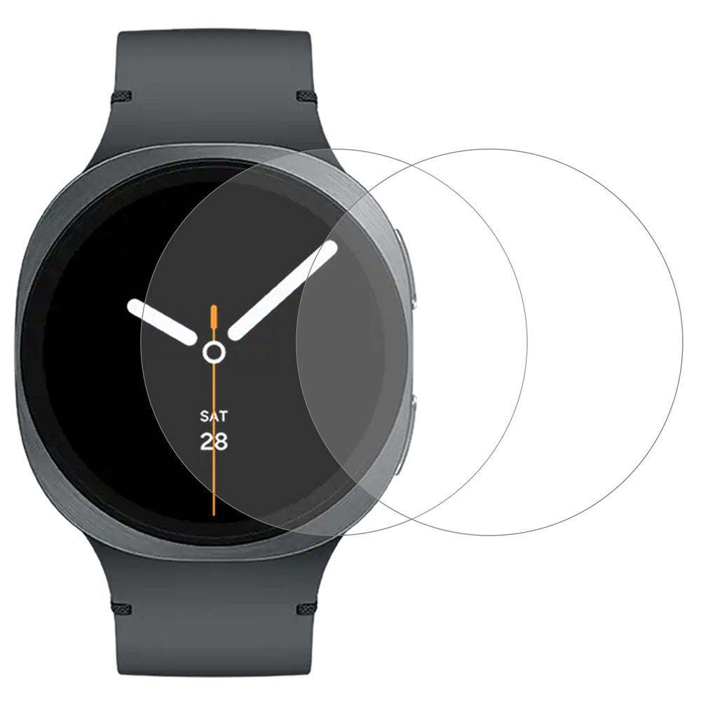 Samsung Galaxy Watch 9 (44mm) Hærdet Skærmglas - 2 stk - Gennemsigtig