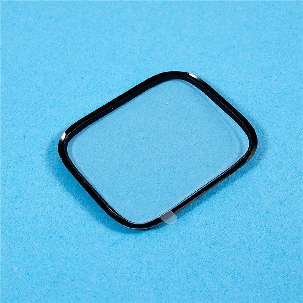Apple Watch 12 (42mm) Full Fit Beskyttelsesfilm - Gennemsigtig / Sort