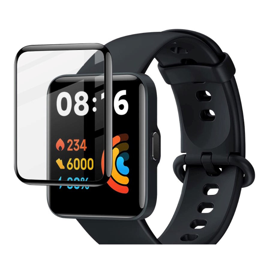 Xiaomi Redmi Watch 2 Lite IMAK Beskyttelsesglas - Sort Kant
