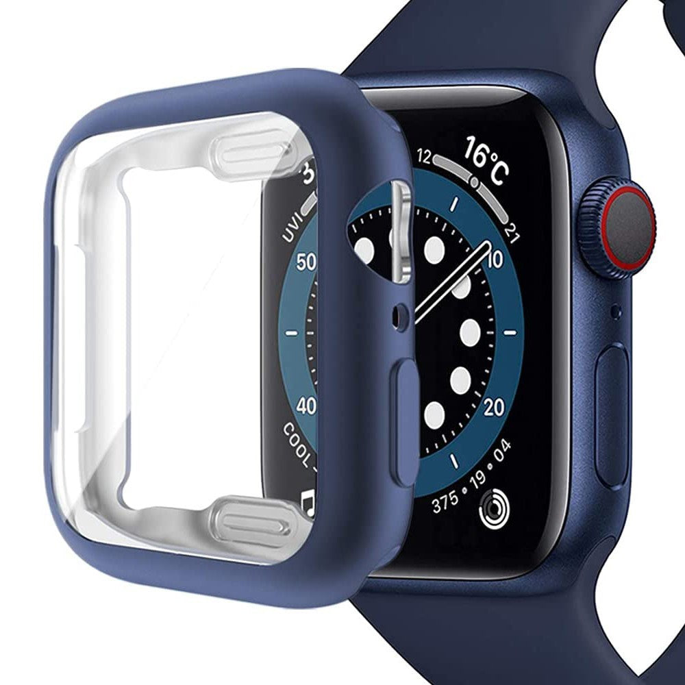 Apple Watch Ultra 3 / 2 / 1 (49mm) Plast Cover m. Skærmbeskyttelse - Blå