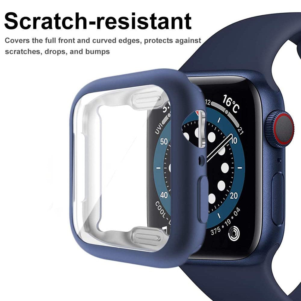 Apple Watch Ultra 3 / 2 / 1 (49mm) Plast Cover m. Skærmbeskyttelse - Blå