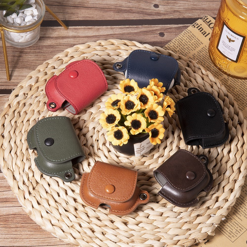 Apple AirPods (3. Gen.) Kunstlæder Cover - Sort