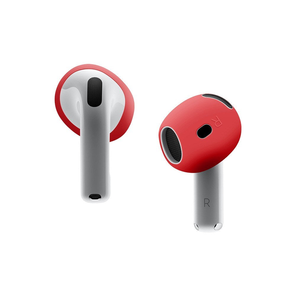 Silikone Cover - Apple AirPods (4. gen.) Ørepropper - Rød