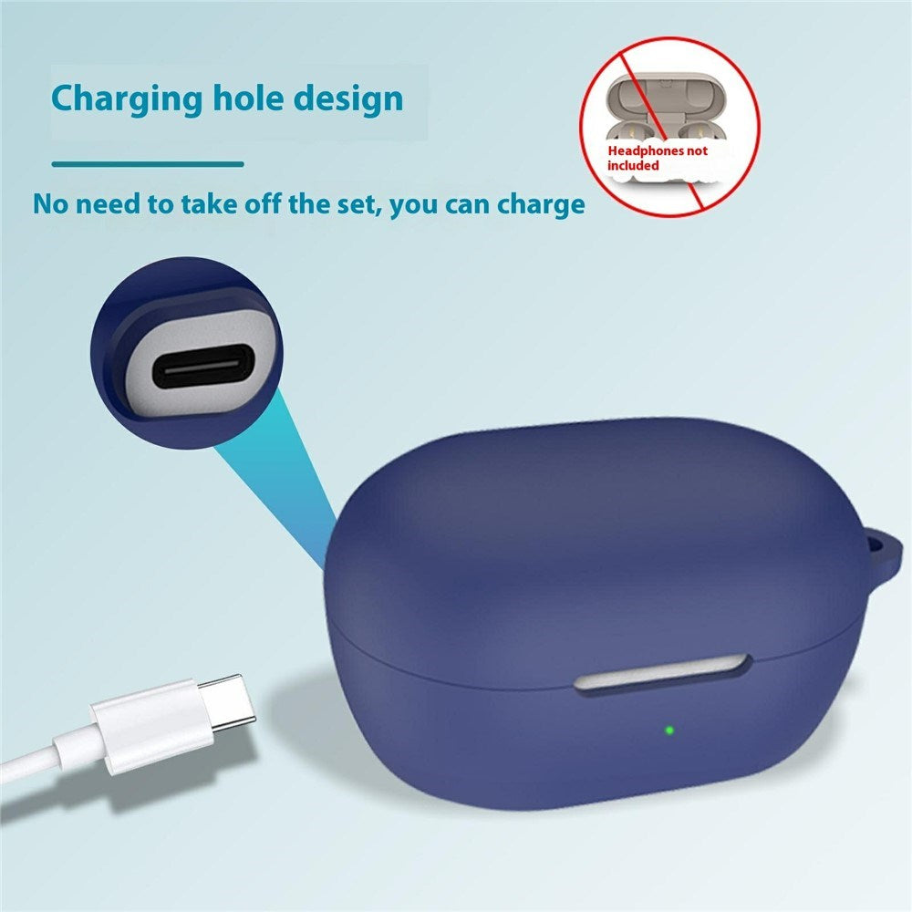 Bose QuietComfort Earbuds Silikone Case m. Karabinhage - Hvid