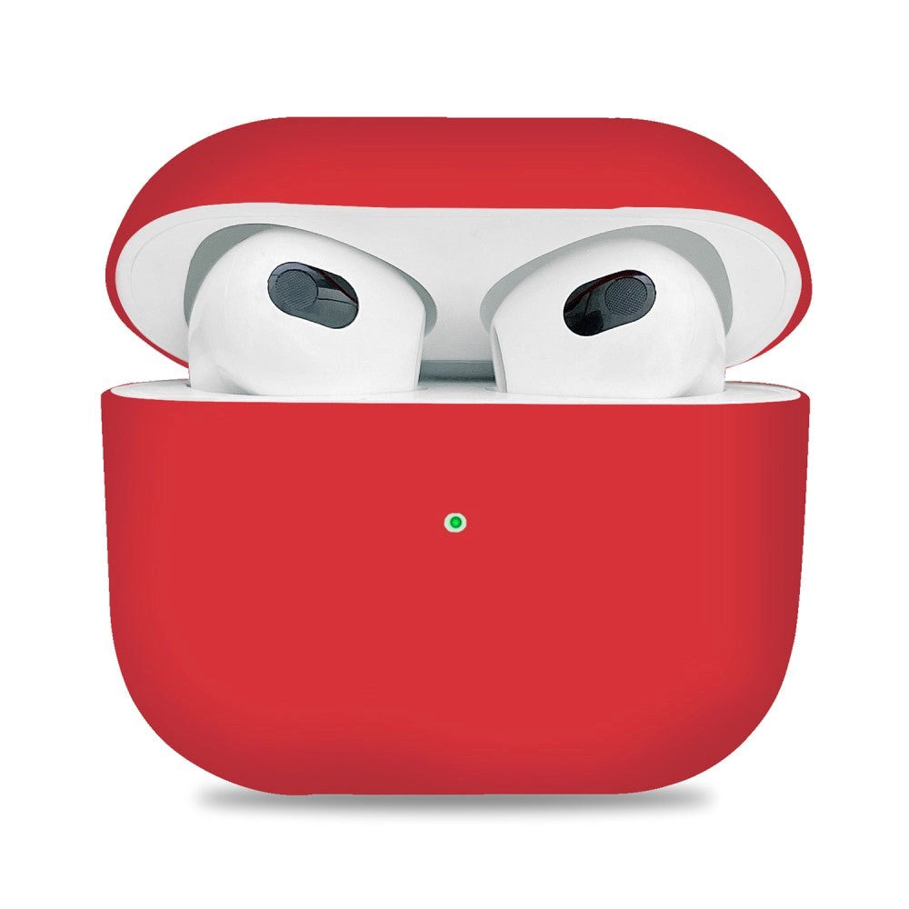 Apple AirPods (3. gen.) Silikone Case - Rød