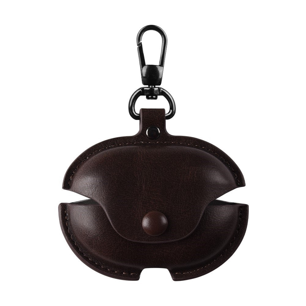 Huawei FreeBuds Pro 5 / 4 / 3 Cover i Kunstlæder - Mørkebrun