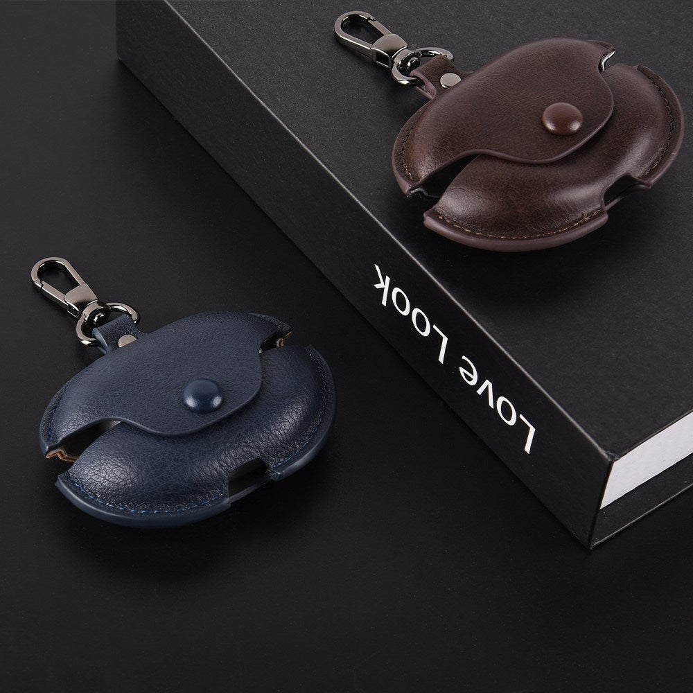 Huawei FreeBuds Pro 5 / 4 / 3 Cover i Kunstlæder - Mørkebrun