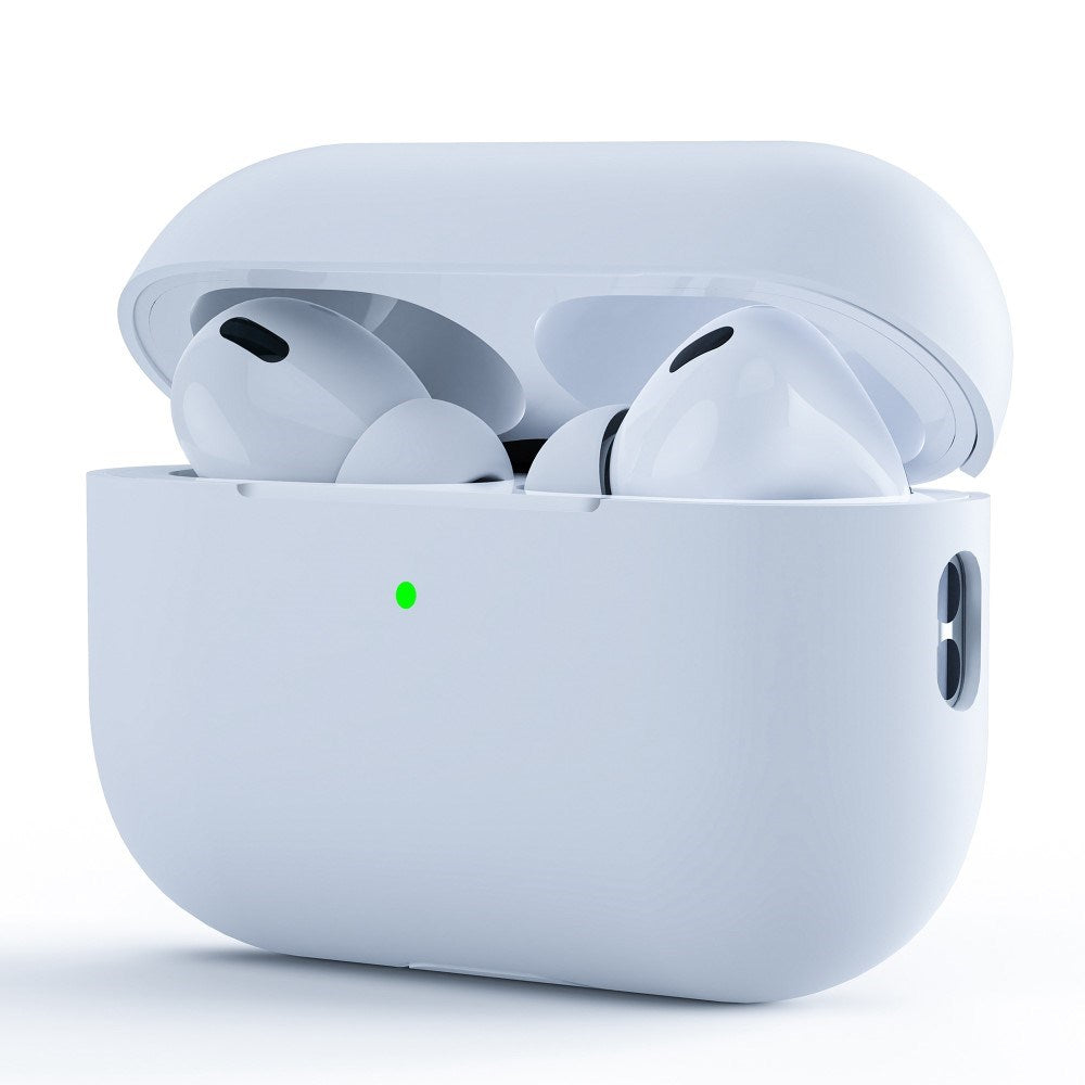 Apple AirPods Pro (2. Gen.) Todelt Silikone Case - Hvid