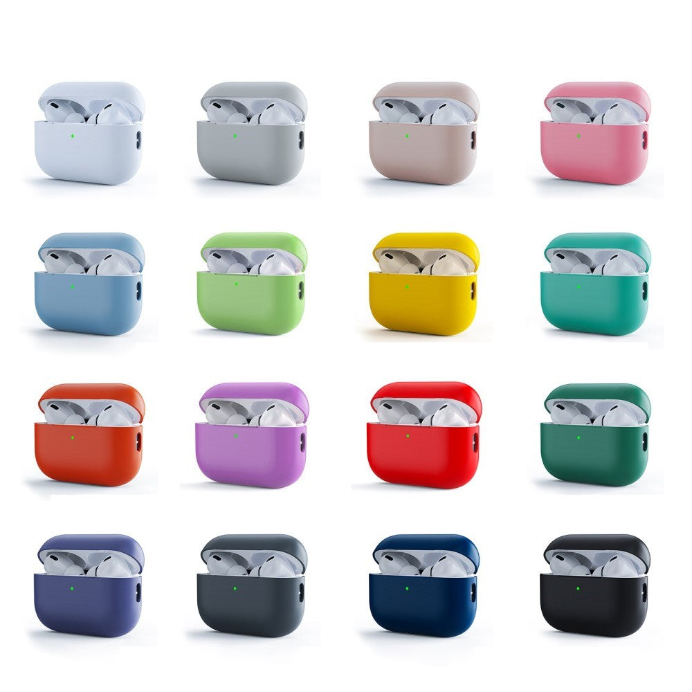 Apple AirPods Pro (2. Gen.) Todelt Silikone Case - Grå