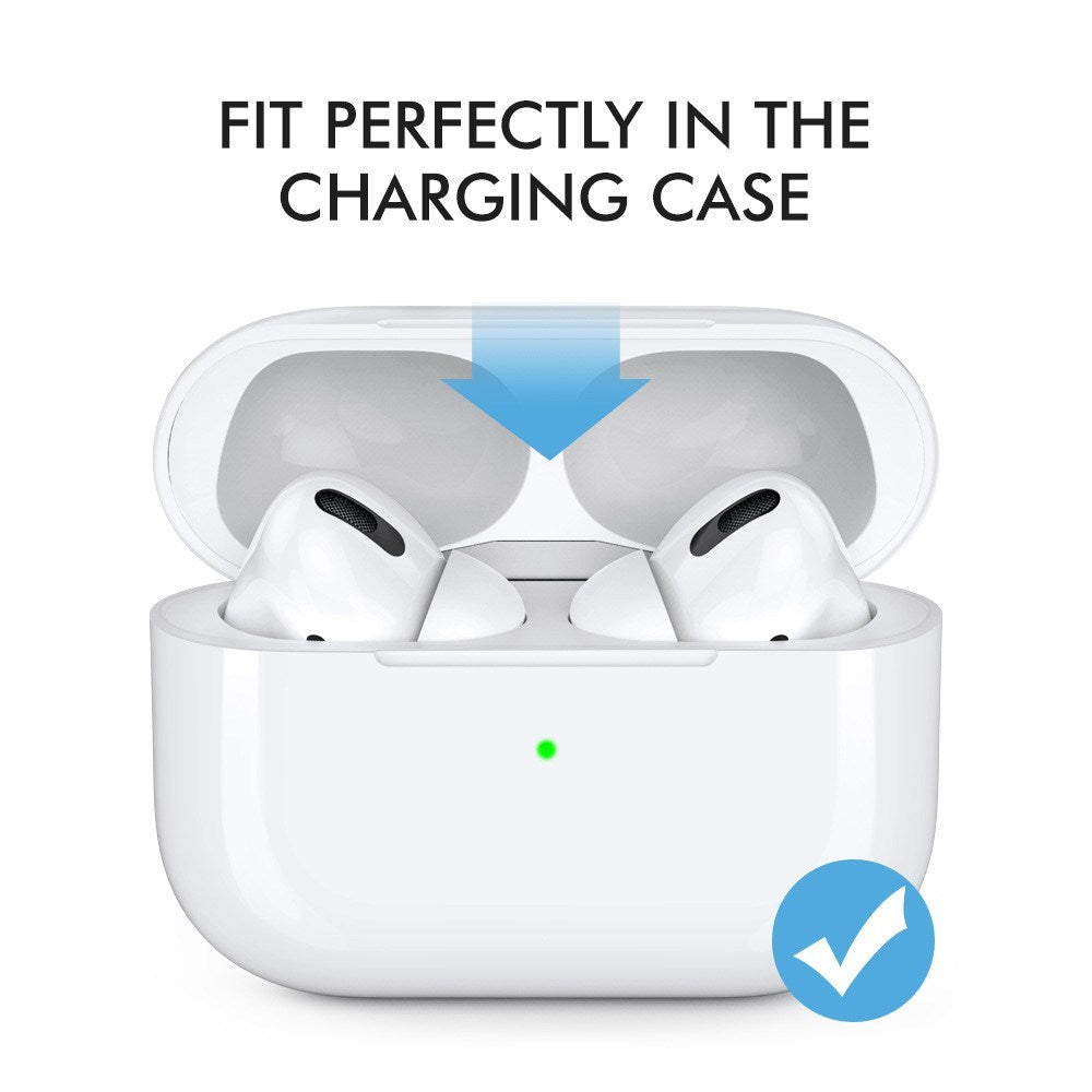 AirPods Pro (1. & 2. Gen.) AHASTYLE Ørepropper - 3 Par - S / M / L - Sort