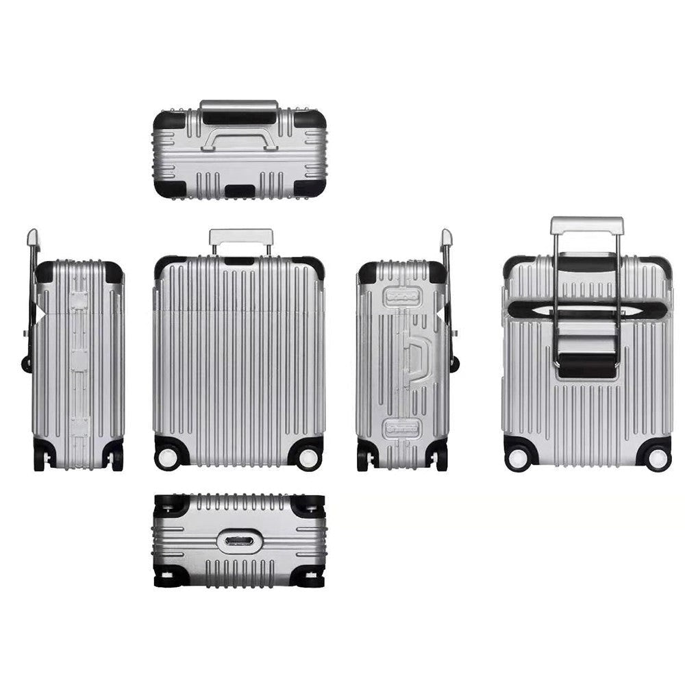 Apple AirPods Pro (1. og 2. gen.) Veske - Koffert - Sølv