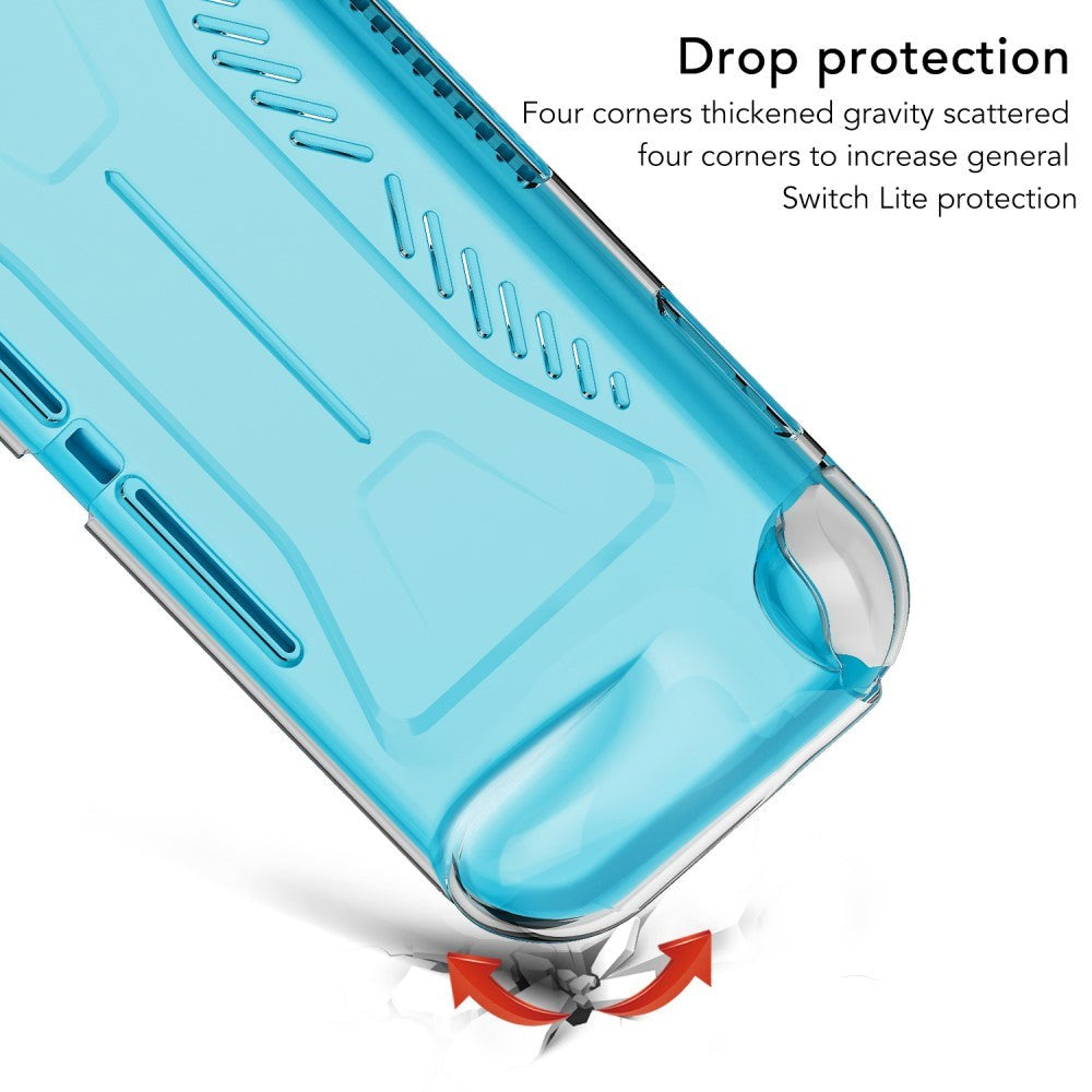 Nintendo Switch Lite plastdeksel - gjennomsiktig