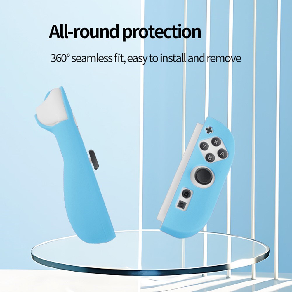 Nintendo Switch 2 Controller Anti-Slip Silikone Cover - Blå