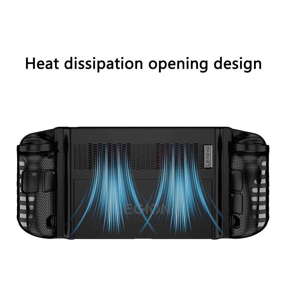 Lenovo Legion Go fleksibelt plastdeksel - svart