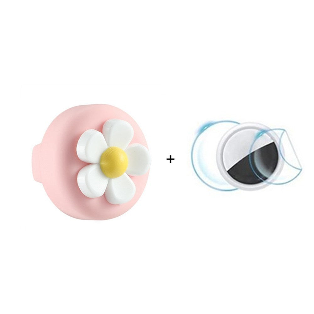 Apple AirTag silikonholder for sko m. Motiv - Blomst