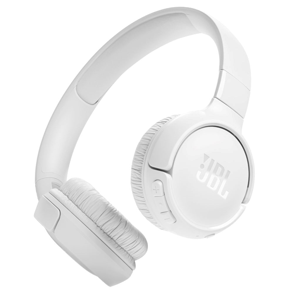 JBL Tune 520BT Trådløse On-Ear-hodetelefoner - Hvit