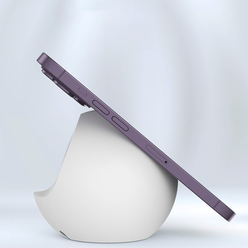 Choetech Silikone Holder til Magnetisk Trådløs Opladning - Hvid