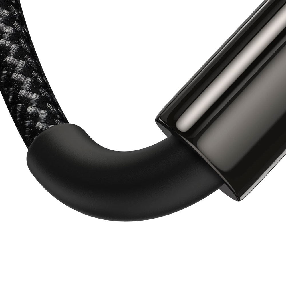 Baseus USB-A til USB-C Kabel m. 100W - 480Mb/s - 1m - Sort