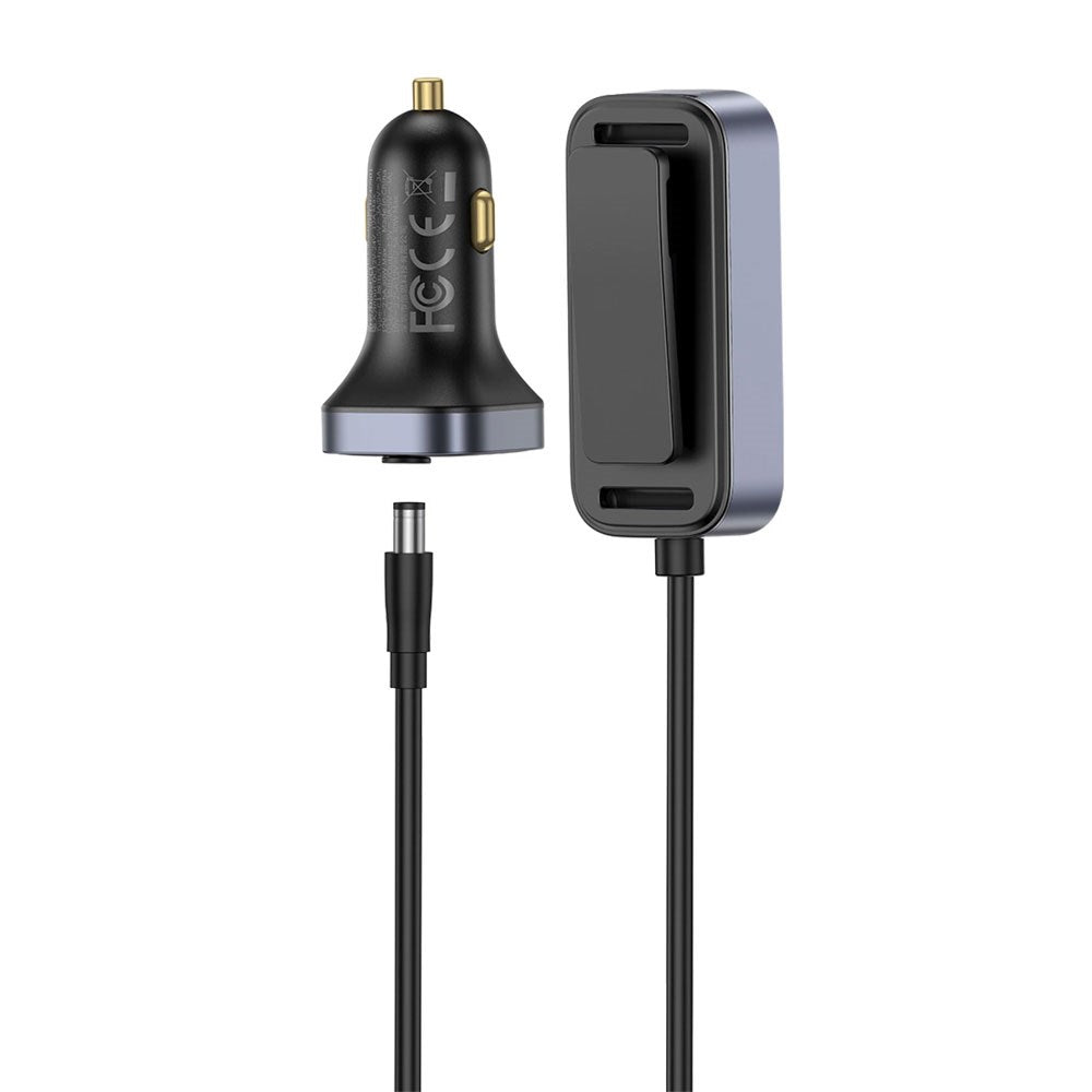 Baseus Multifunktionel Biloplader - 110W - 3 x USB-A - 3 x USB-C - 1.5m - Sort
