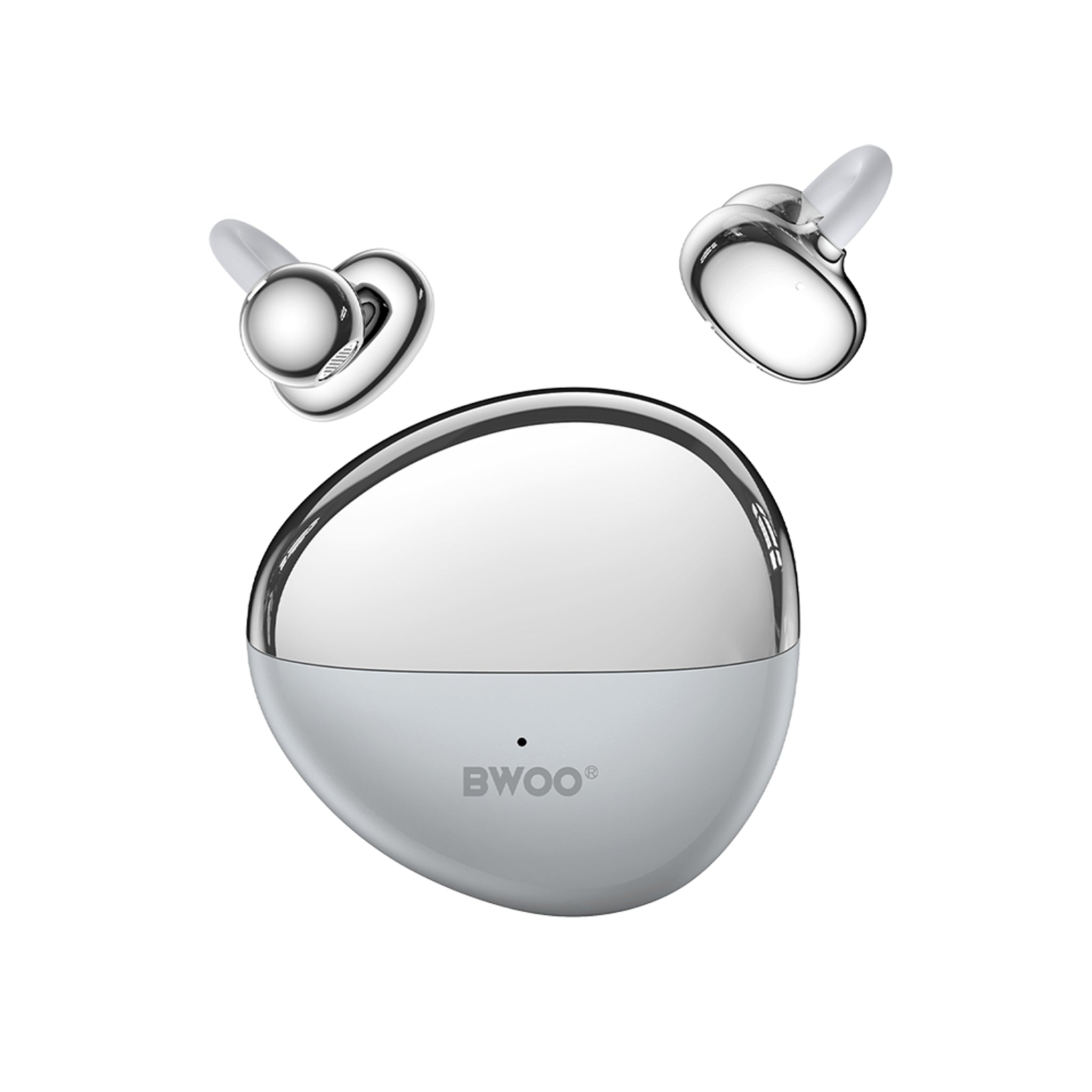 BWOO True Wireless Open-Ear Høretelefoner - Grå