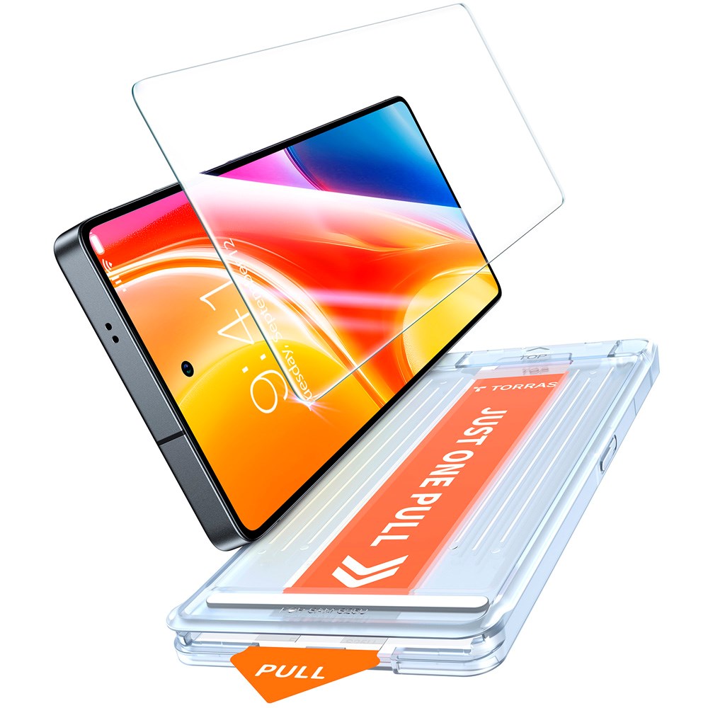 TORRAS Samsung Galaxy S25 Ultra Beskyttelsesglas til Skærm - Gennemsigtig