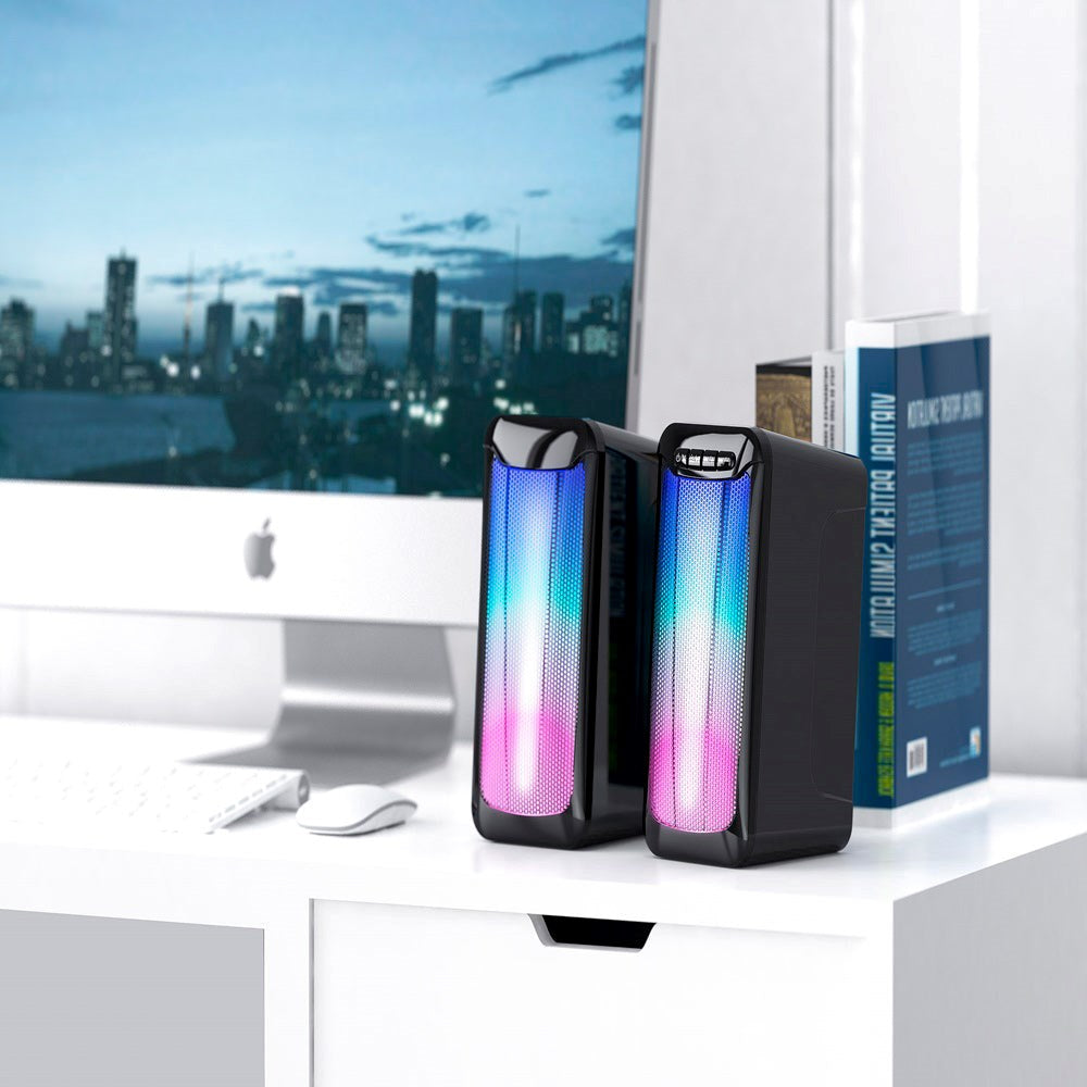 Havit SK755BT PC-høyttaler m. AUX & Bluetooth - Svart