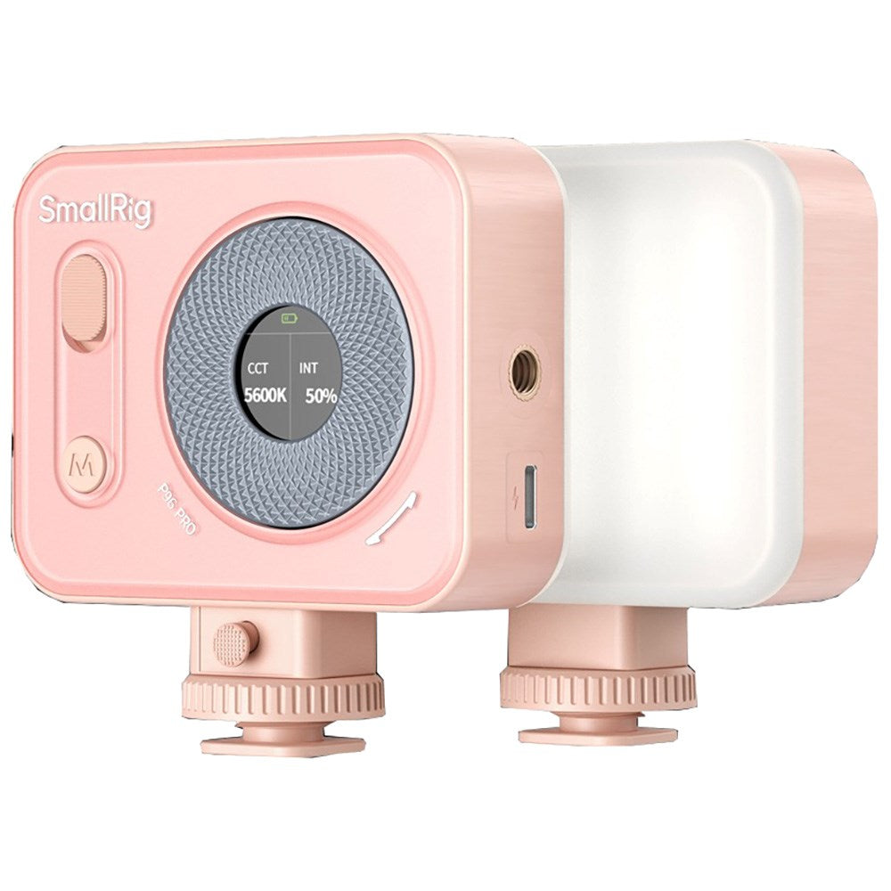 SmallRig 4786 Vibe P96 Pro Mini (RGB) LED-videolys - rosa