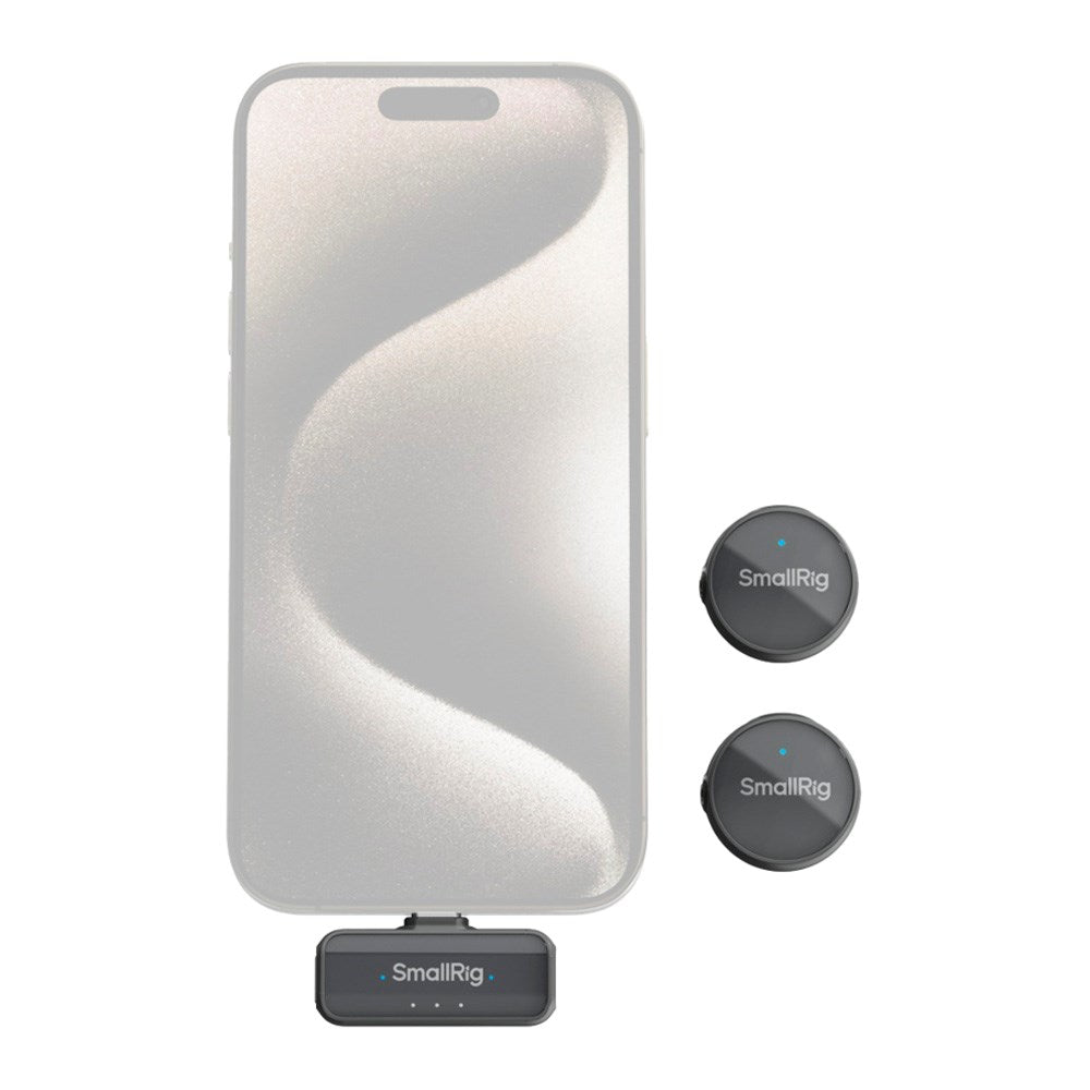 Trådløs mikrofon - SmallRig 4934 S 60 - USB-C - Sort