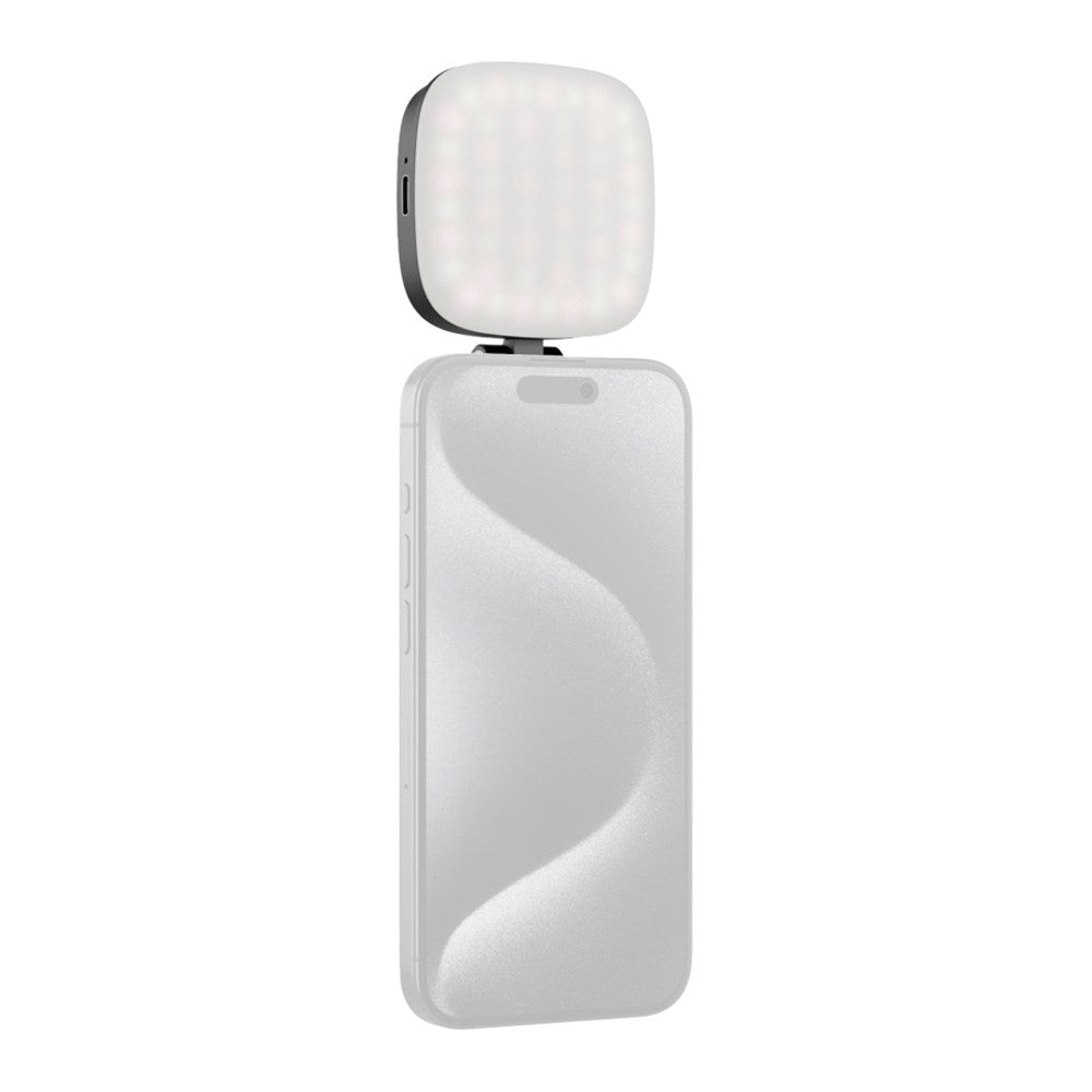 LED-lys for mobil - SmallRig 4656 Vibe P48 - MagSafe-kompatibel - Svart