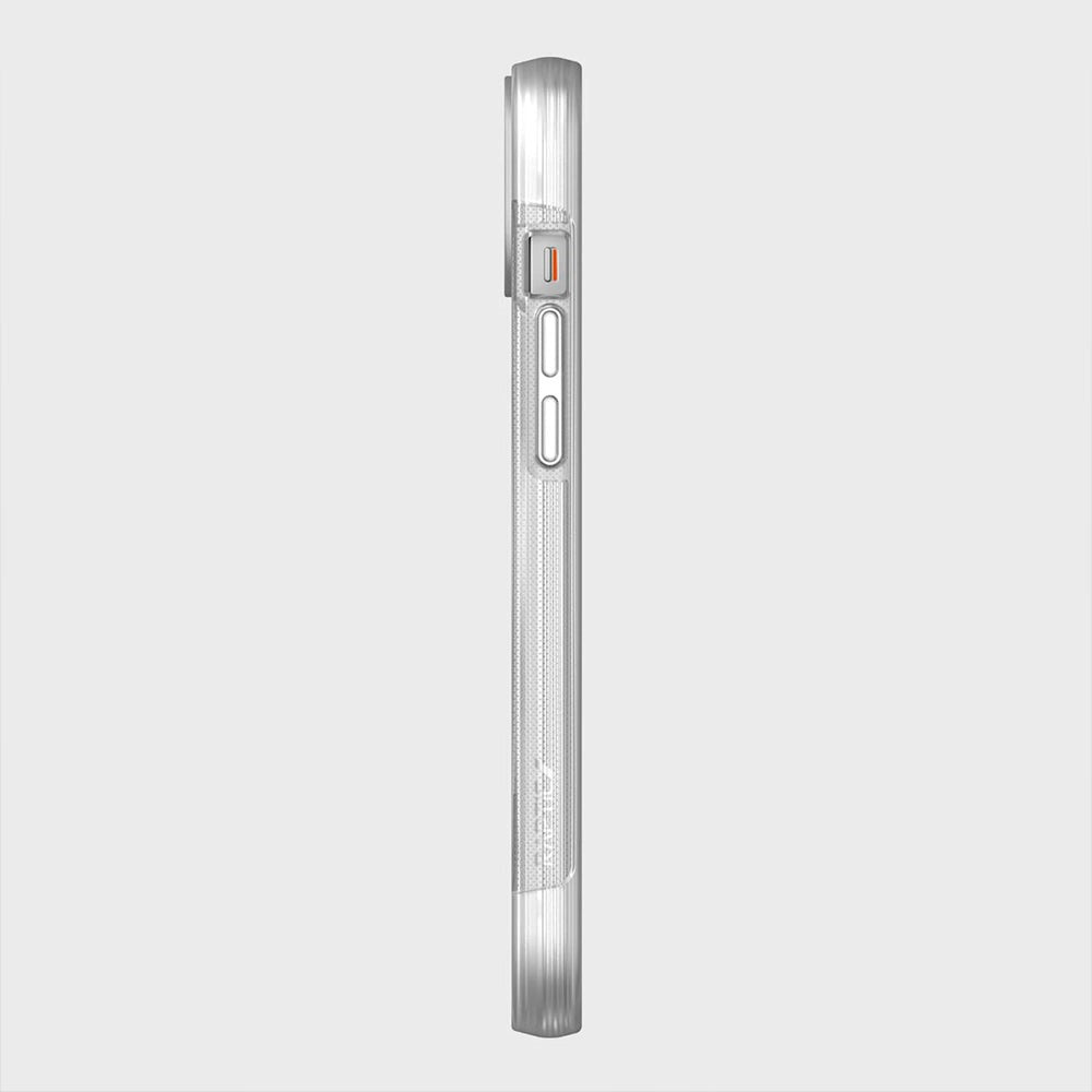 iPhone 14 Raptic Clutch Series Bagside Håndværker Cover - Mat Gennemsigtig
