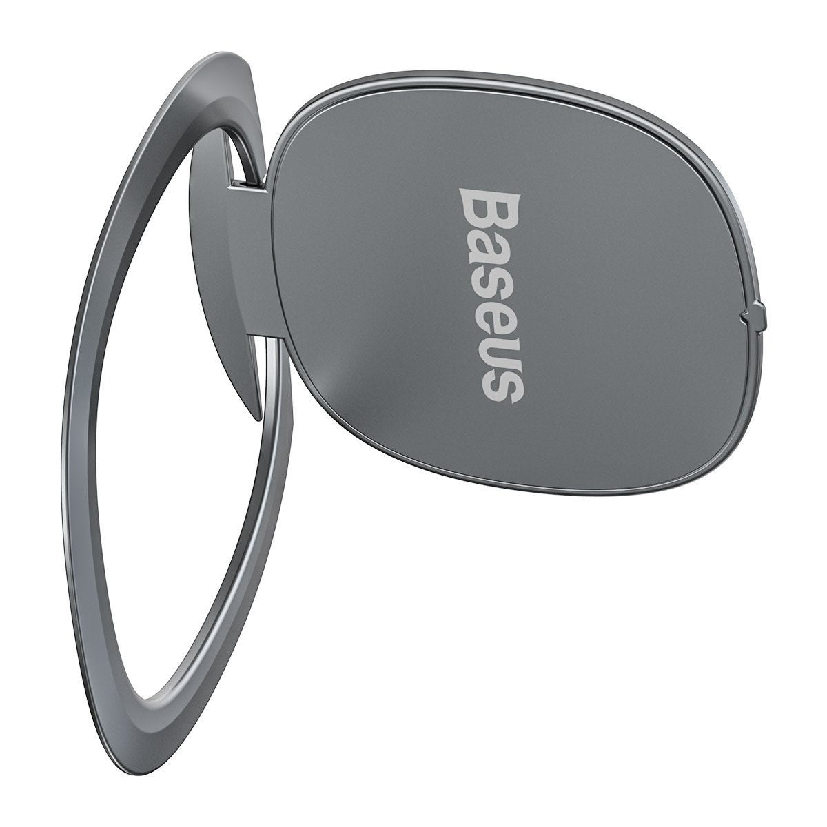 Baseus Invisible Finger Ring / Stativ - Sølv