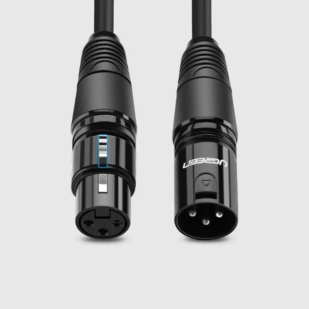UGREEN 2m XLR til XLR Kabel - Sort