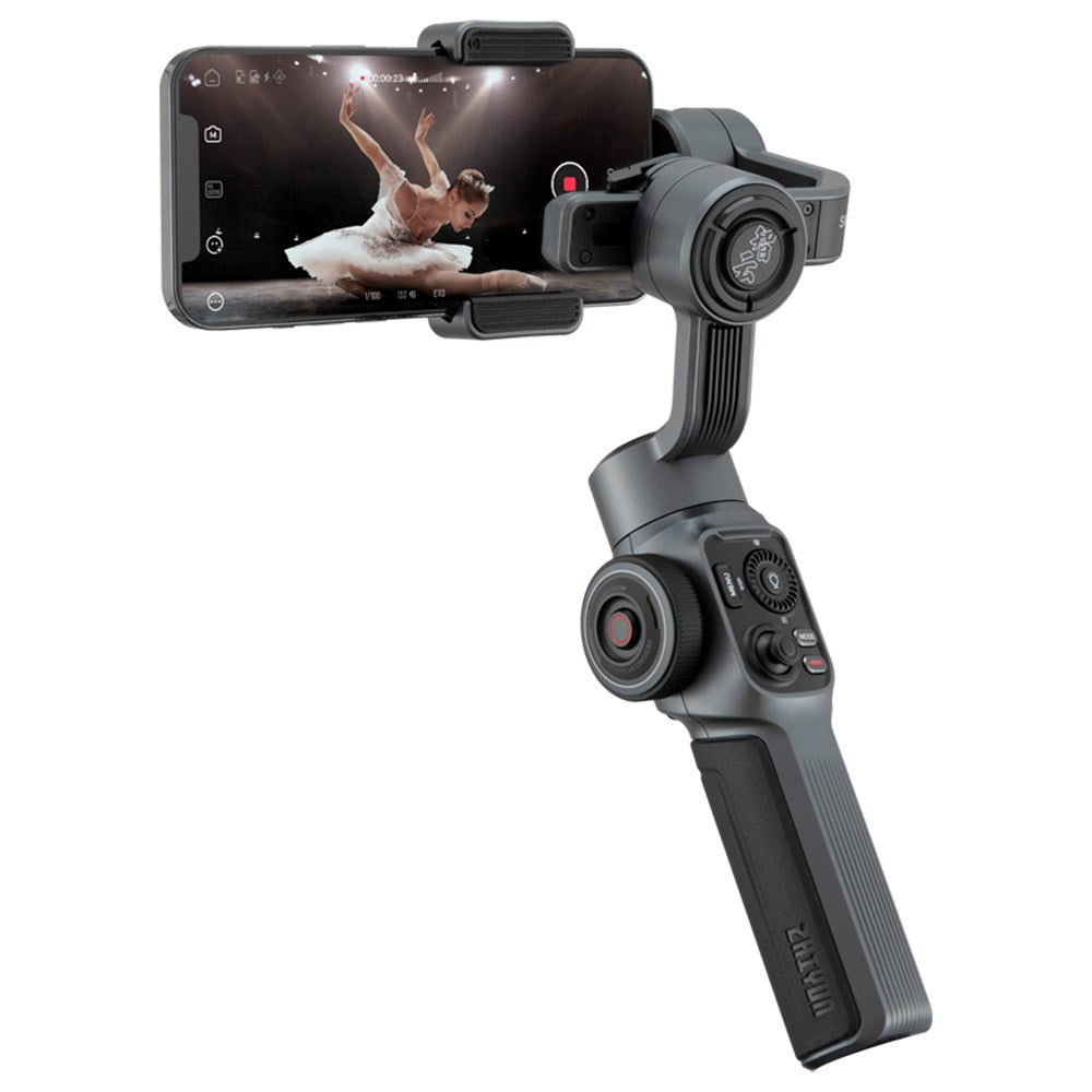 Zhiyun Smooth 5 Combo Gimbal til Smartphone - Sort