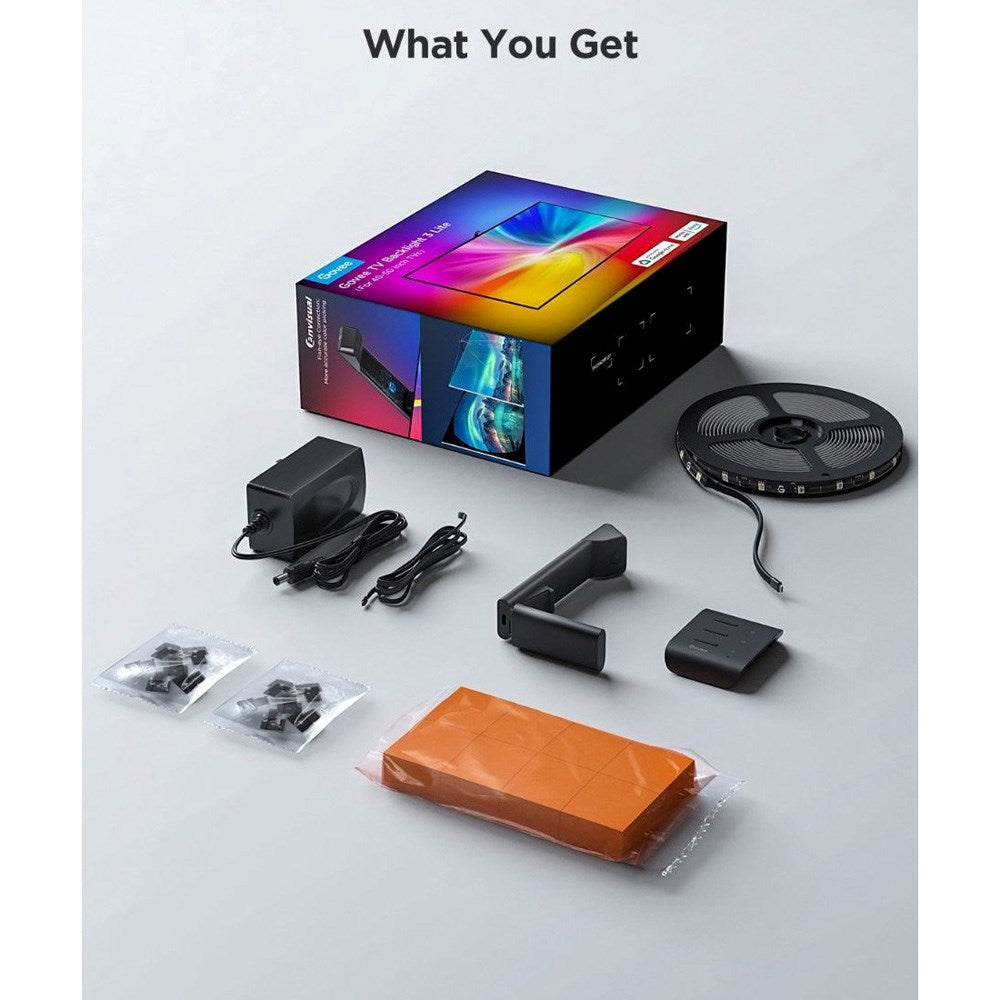 Govee 3 Lite TV-bakgrunnsbelysning - 40 - 50" - Svart