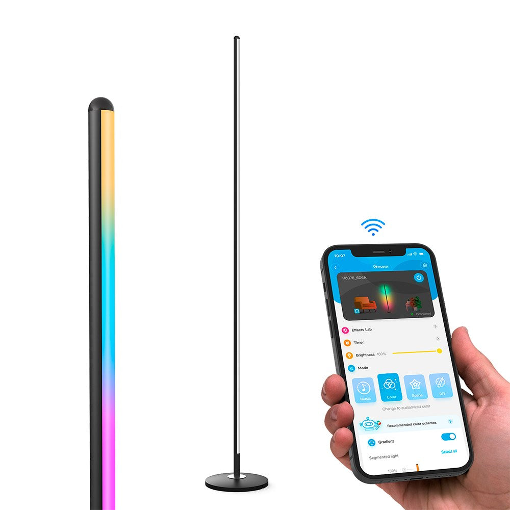 Govee Corner Smart Gulvlampe - Svart