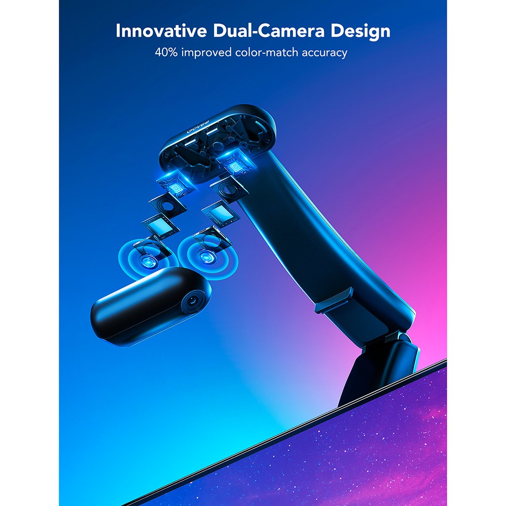 Govee TV Envisual Backlight T2 med doble kameraer - 55 - 65" - Svart