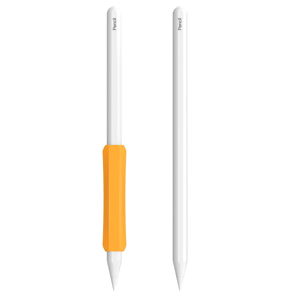 Stoyobe Blødt Silikone Holder til Apple Pencil 1/2 & Huawei M-Pencil - Orange