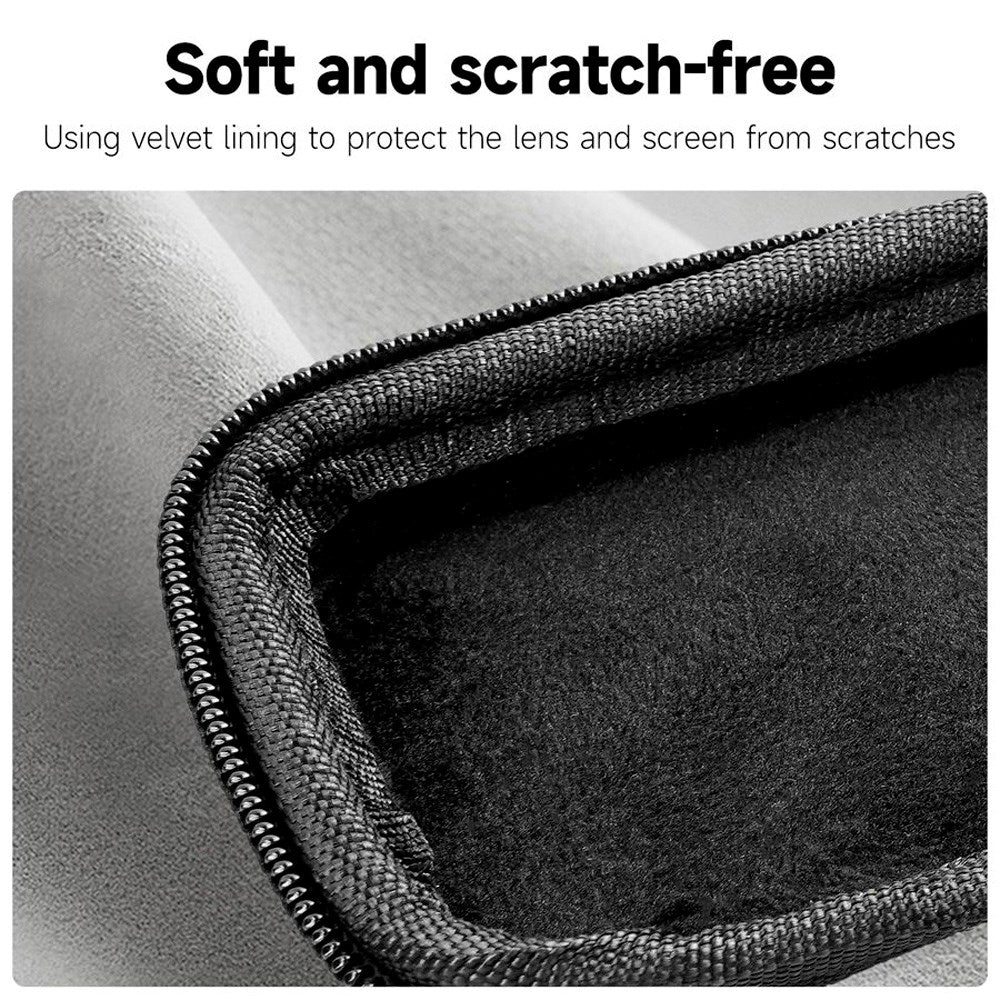 TELESIN - Beskyttelsestaske - DJI Osmo Action 3 / 4 / 5 Pro - Sort