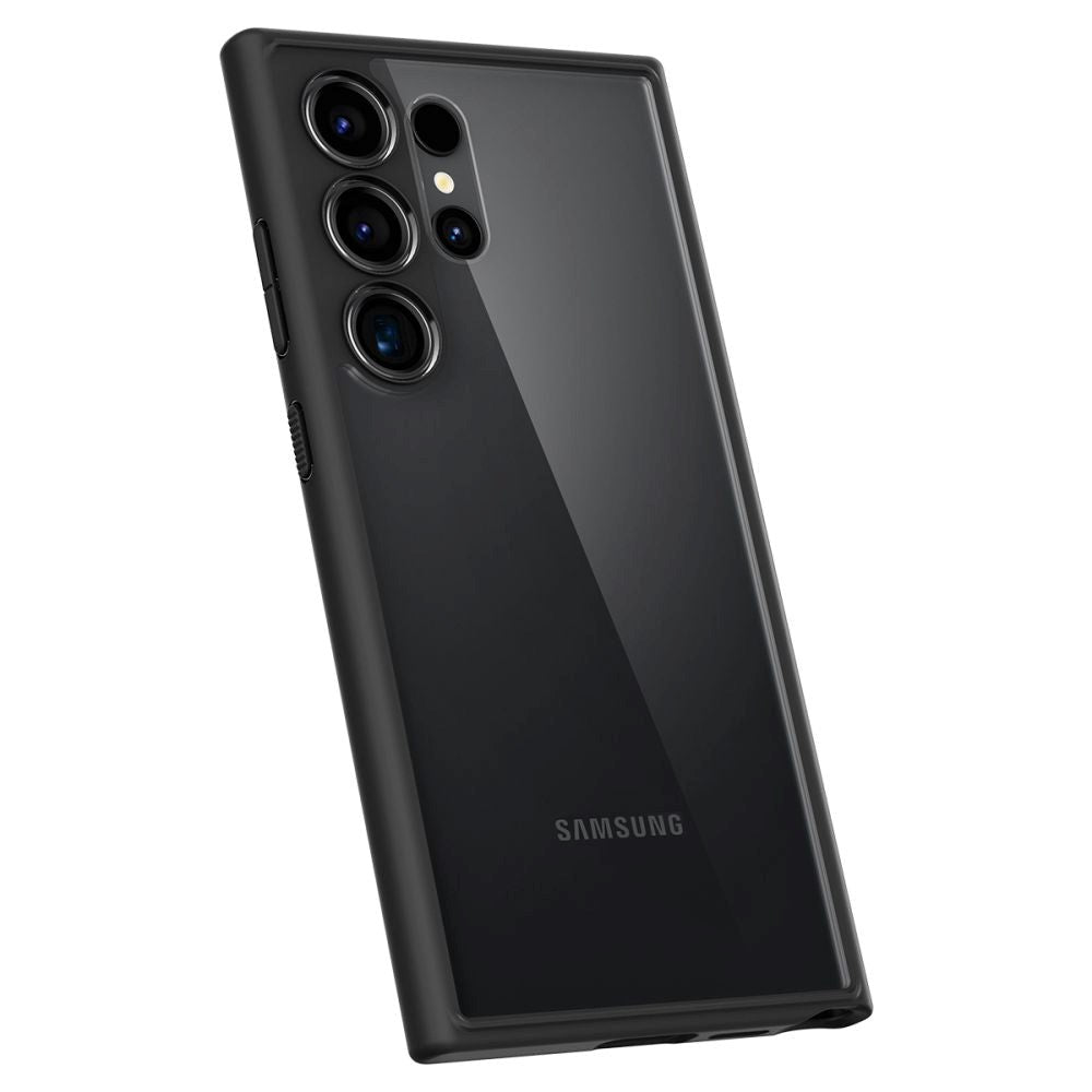 Samsung Galaxy S24 Ultra Spigen Ultra Hybrid-deksel - Gjennomsiktig / Svart