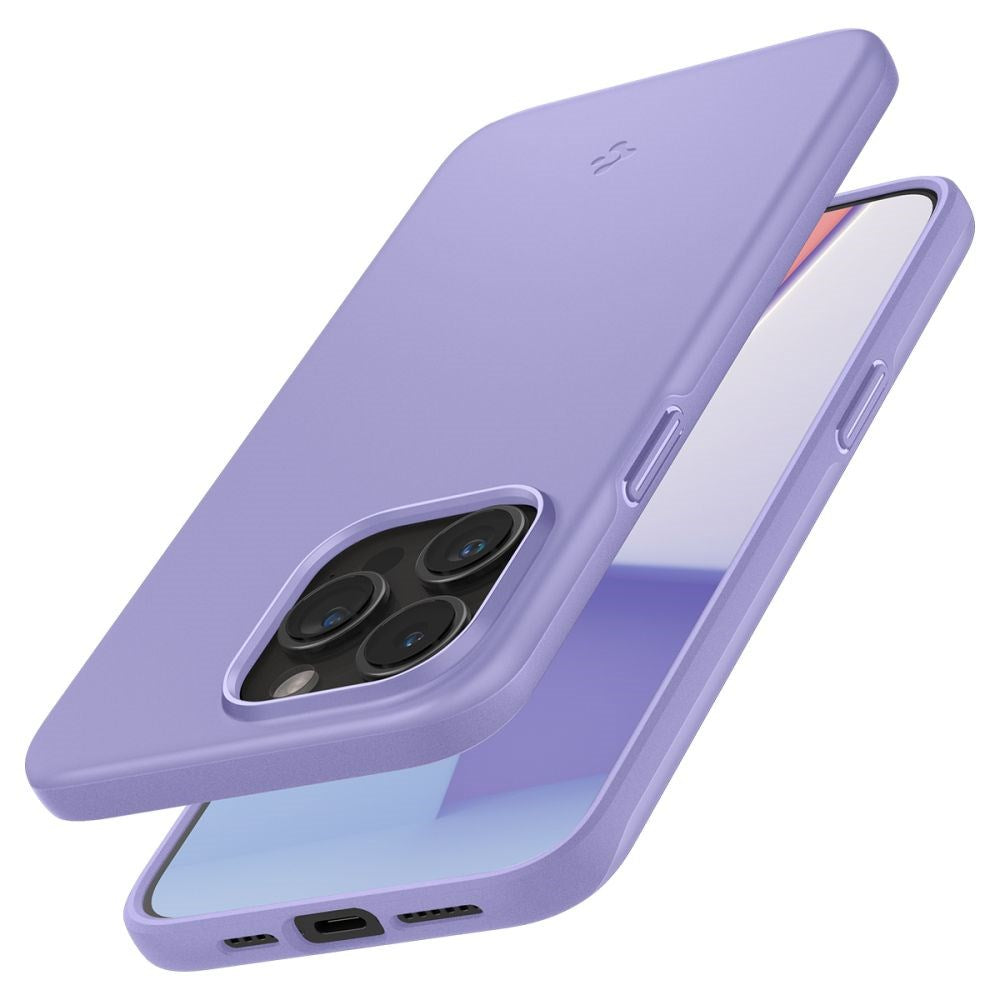 iPhone 15 Pro Spigen Thin Fit-deksel - Iris lilla