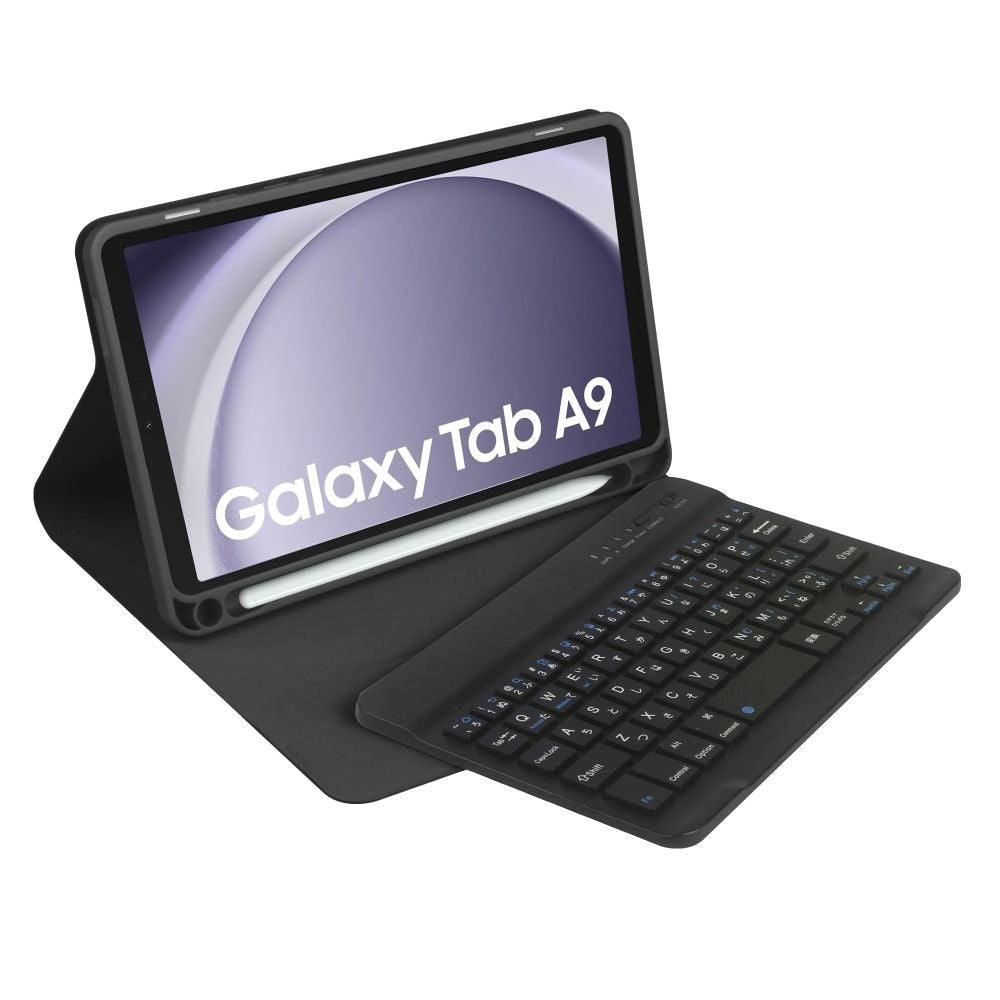 Samsung Galaxy Tab A9 Tech-Protect tastaturdeksel m. Blyantholder - Engelsk layout - Svart