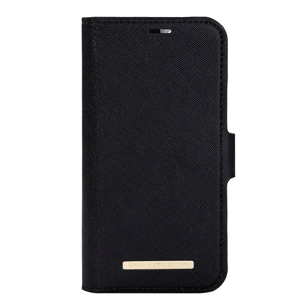 Onsala iPhone 14 / 13 ONSALA Fashion Collection Wallet Flip Cover m. Magnet - Midnight Black