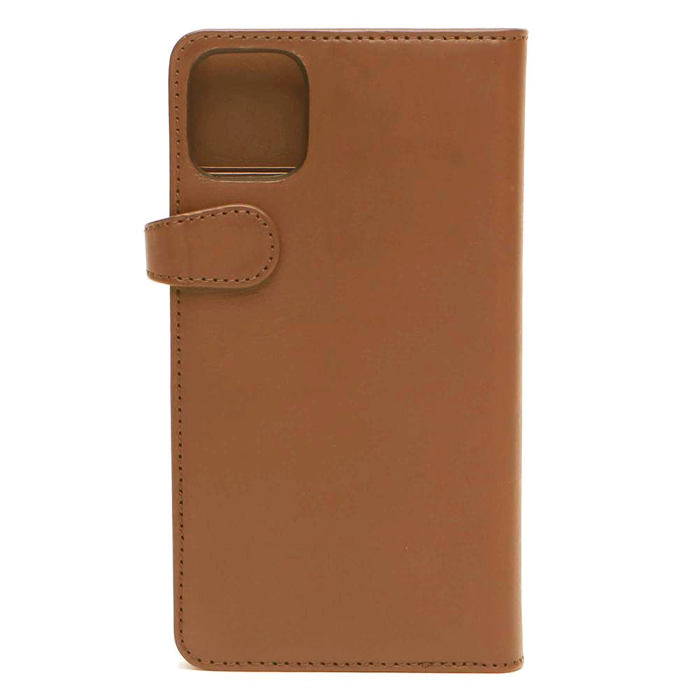 iPhone 11 Pro Gear Buffalo lommebok - ekte skinndeksel m. Lommebok - Cognac