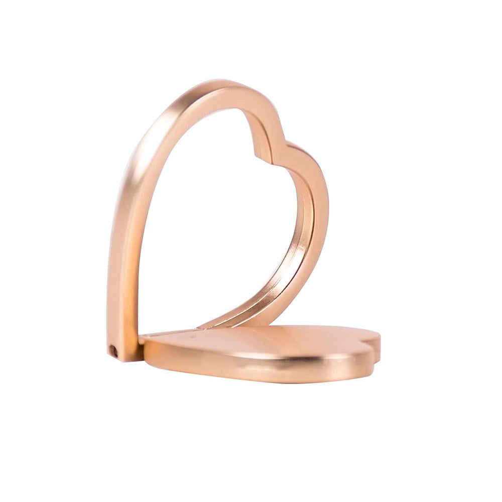 GEAR Fingerring m. 360° rotasjon - Hjerteformet - Gull