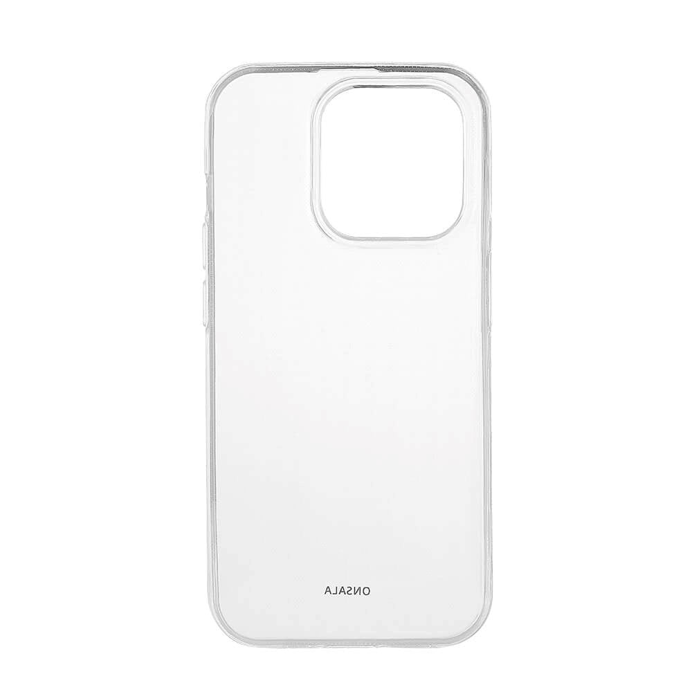 iPhone 15 Pro Onsala 100% Genanvendt Plastik Bagside Cover - Gennemsigtig