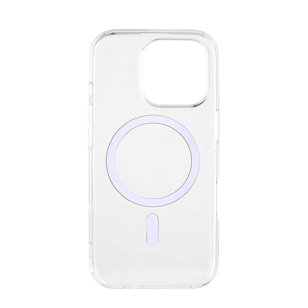 iPhone 16 Pro GEAR Onsala fleksibelt plastdeksel - MagSafe-kompatibelt - Gjennomsiktig