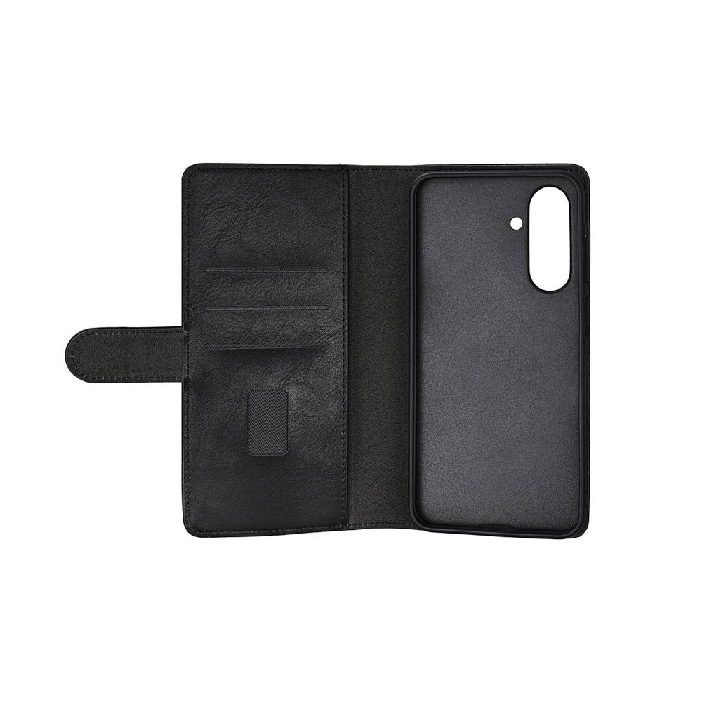 GEAR Samsung Galaxy A37 2-i-1 Flip Cover - Kunstlæder - Sort